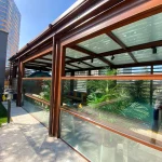 Cafe otomatik cam sistemi  — Manavgat